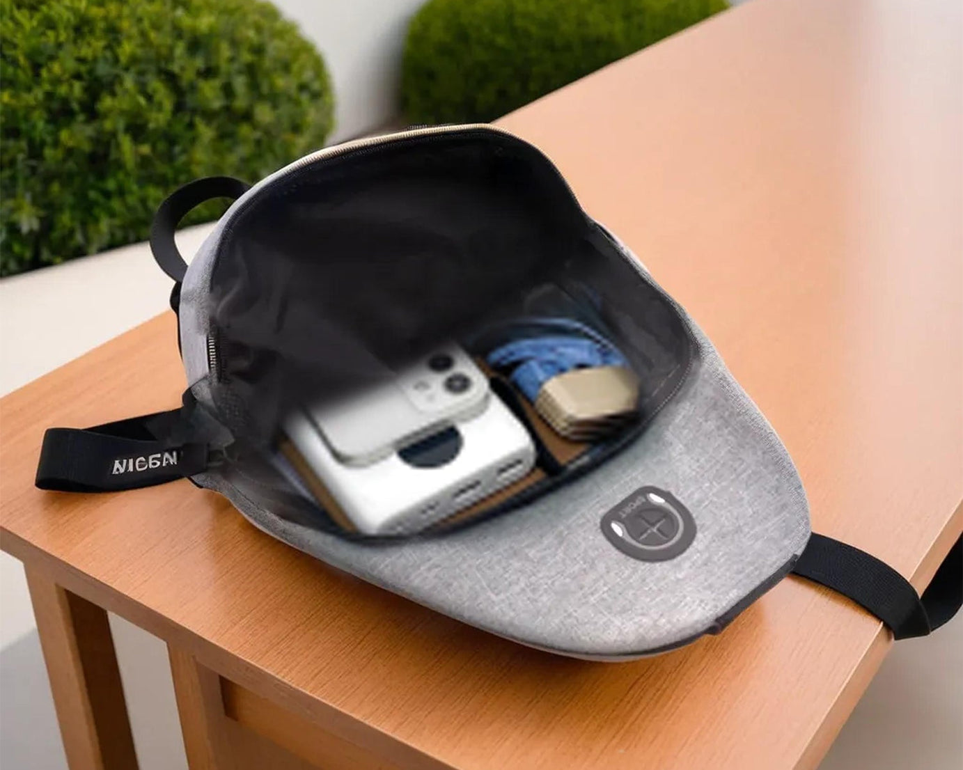 Waterproof Anti Theft Cross-body fanny pack waist bag, Shoulder Bags Chest Men Casual fashion USB Charging earphone hook Sling Travel Bag (1 Pc)