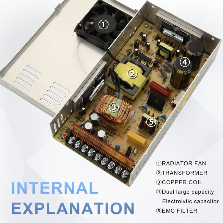 S-24W-12 24W AC 220V to DC 12V 2A Car Regulated Switching Power Supply, S-24W-12
