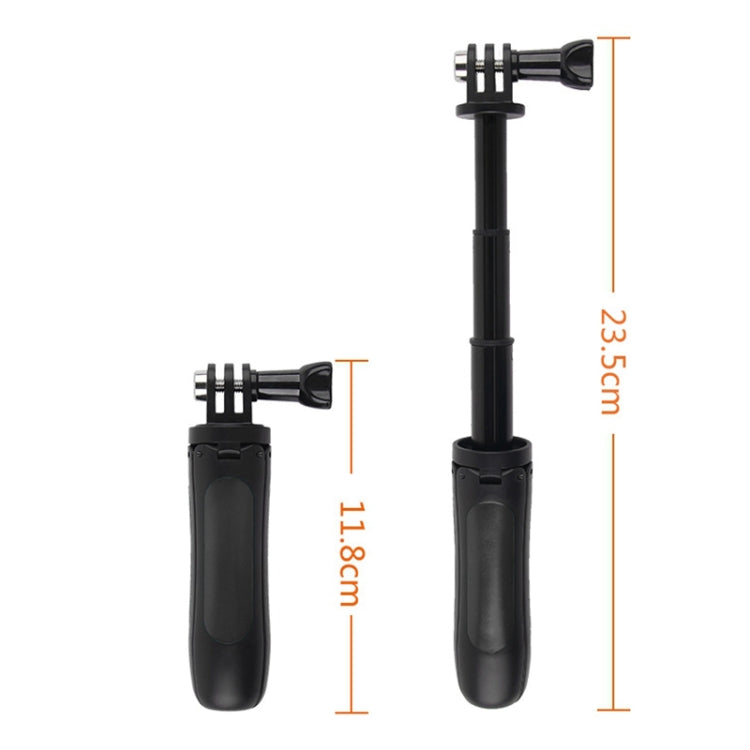 GP446 Multifunctional Mini Fixed Tripod for DJI, Insta360, GoPro and Other Action Cameras, GP446 (Grey), GP446 (Blue), GP446 (Red), GP446 (Black)