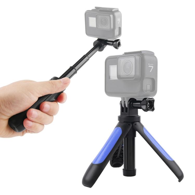 GP446 Multifunctional Mini Fixed Tripod for DJI, Insta360, GoPro and Other Action Cameras, GP446 (Grey), GP446 (Blue), GP446 (Red), GP446 (Black)