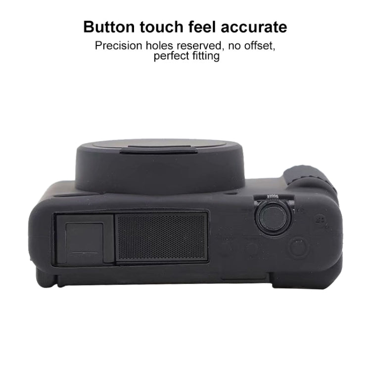 Soft Silicone Protective Case for Sony ZV-1, For Sony ZV-1