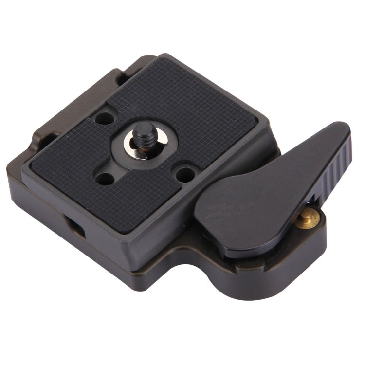 Fittest DBC-1 Aluminium Alloy Quick Release Clamp Adapter with 200PL-14 Quick Release Plate for Camera Tripod
