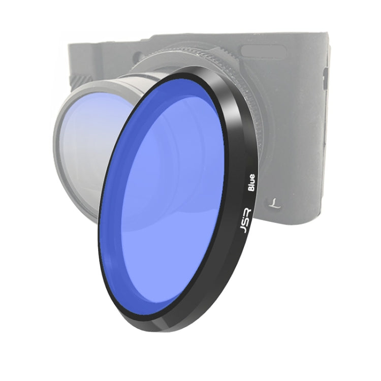 JSR Colored Lens Filter for Panasonic LUMIX LX10, Orange Filter, Pink Filter, Green Filter, Blue Filter, Purple Filter, Red Filter, Yellow Filter, Brown Filter