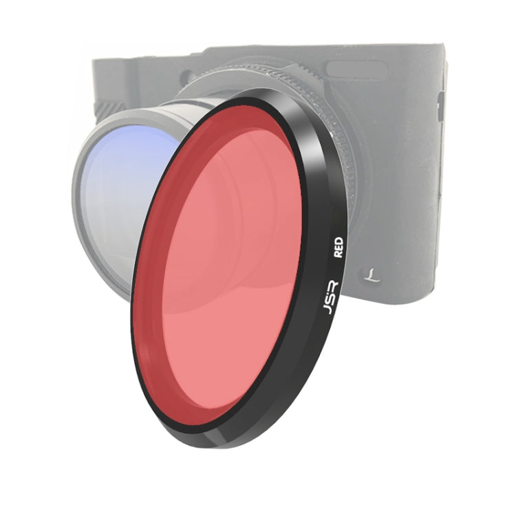 JSR Colored Lens Filter for Panasonic LUMIX LX10, Orange Filter, Pink Filter, Green Filter, Blue Filter, Purple Filter, Red Filter, Yellow Filter, Brown Filter