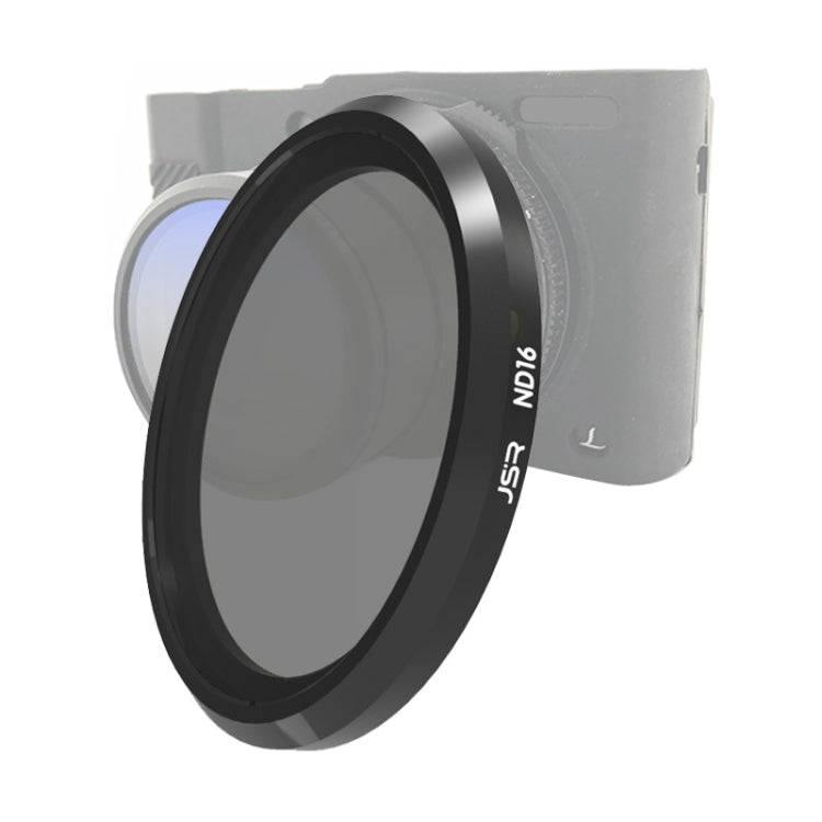 JSR ND16 Lens Filter for Panasonic LUMIX LX10, ND16 Filter
