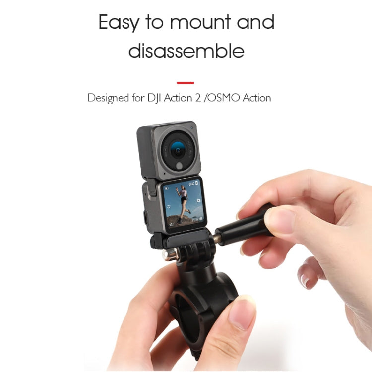 STARTRC Upgrade Bike Handlebar Fixed Mount Holder For DJI OSMO 360 / Action 3 / Action 2 / OSMO Action