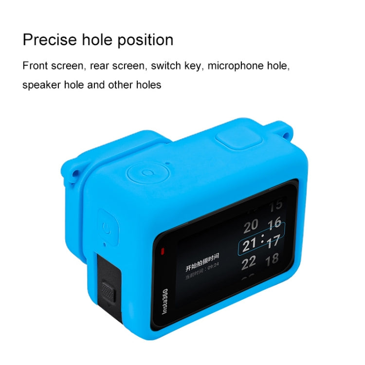 For Insta360 Ace Body Silicone Protective Case with Lens Cap