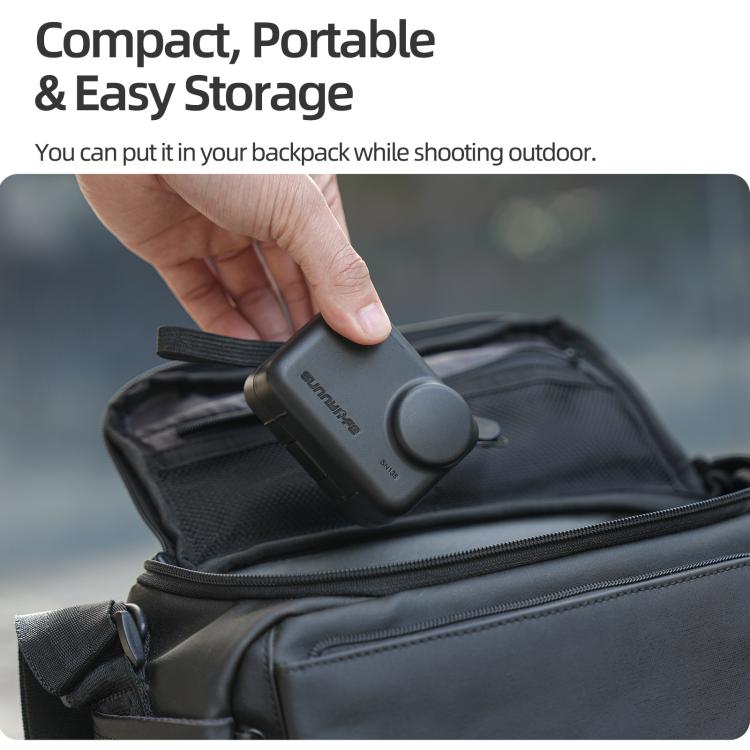 For Insta360 GO Ultra Sunnylife Portable Protective Case Shock-proof Dust-proof Storage Box with Lanyard, For Insta360 GO Ultra