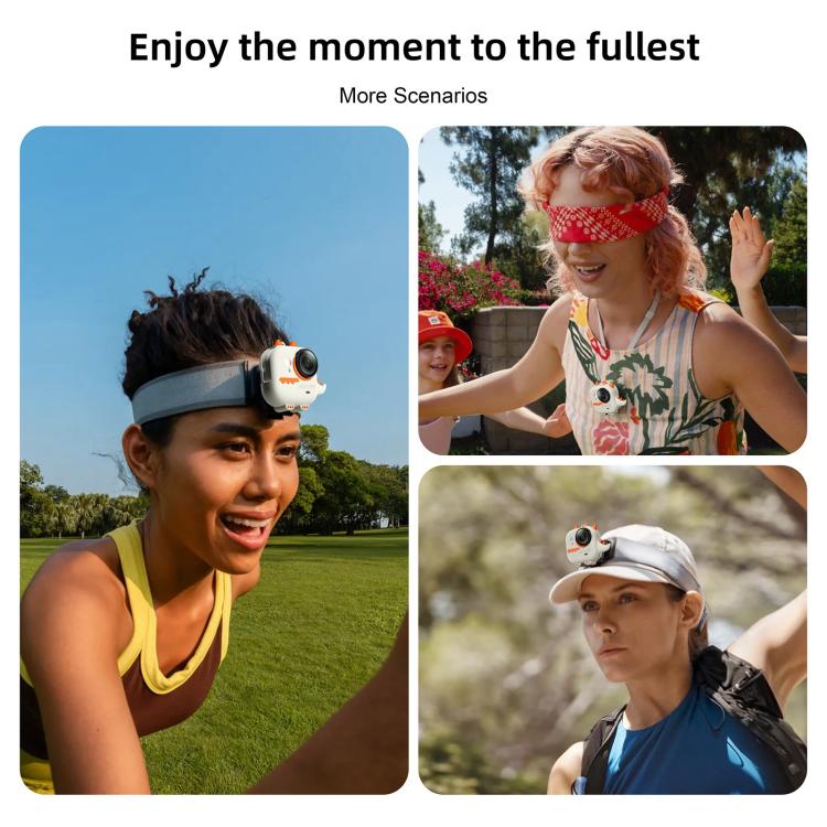 For Insta360 GO Ultra STARTRC Cute Dragon Silicone Protective Cover with Lanyards, For Insta360 GO Ultra