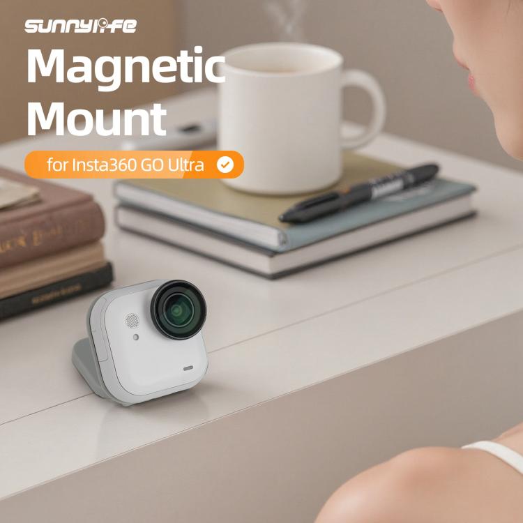 For Insta360 GO Ultra Magnetic Desktop Mount Bracket Base