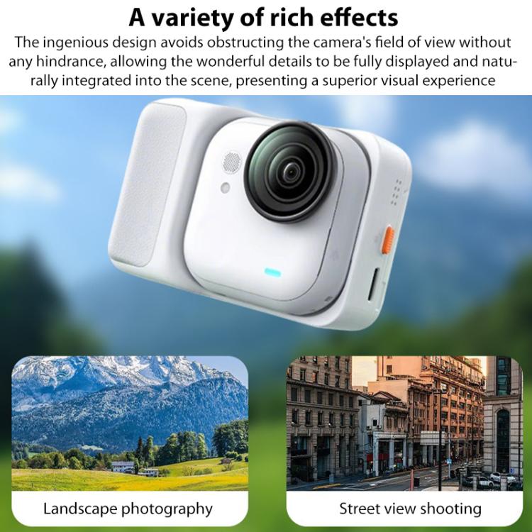 For Insta360 GO Ultra Aluminum Alloy HD Glass Lens Protector