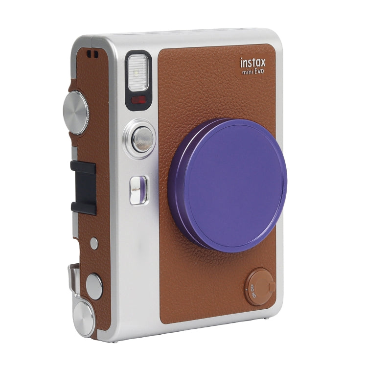 For FUJIFILM Instax mini EVO Camera Lens Cap Aluminum Alloy Protective Cover