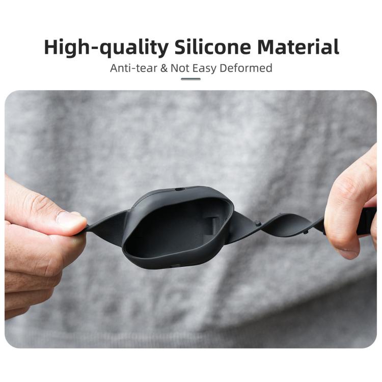 For Insta360 GO Ultra Sunnylife Expansion Band Strap Silicone Protective Cover Wristband Backpack Bicycle Stripe Cat Collar