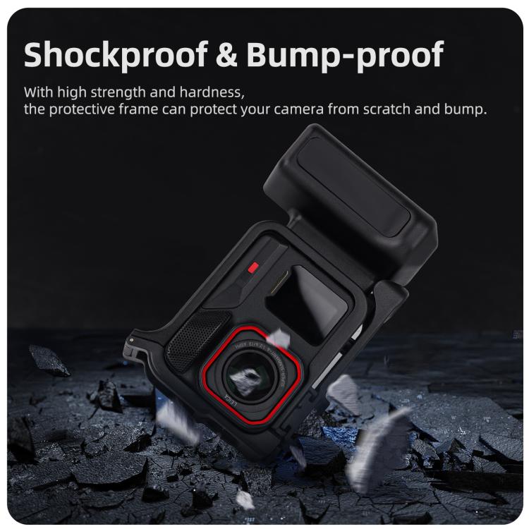 Sunnylife Street Photography Handle Ergonomic Hand Grip Quick Release Shutter Handle for Insta360 Ace Pro 2 / 1