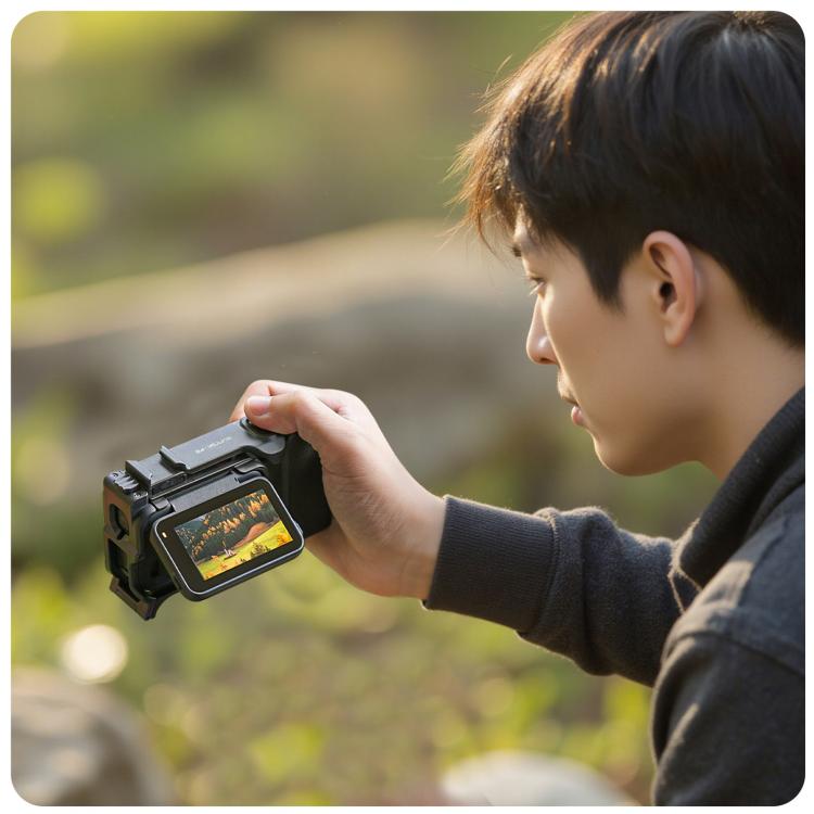 Sunnylife Street Photography Handle Ergonomic Hand Grip Quick Release Shutter Handle for Insta360 Ace Pro 2 / 1