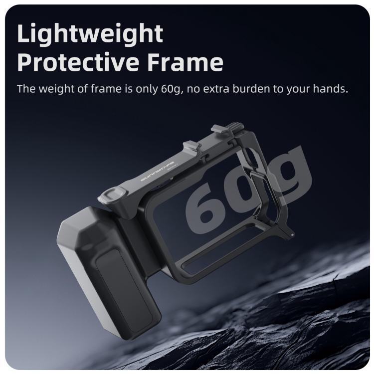 Sunnylife Street Photography Handle Ergonomic Hand Grip Quick Release Shutter Handle for Insta360 Ace Pro 2 / 1