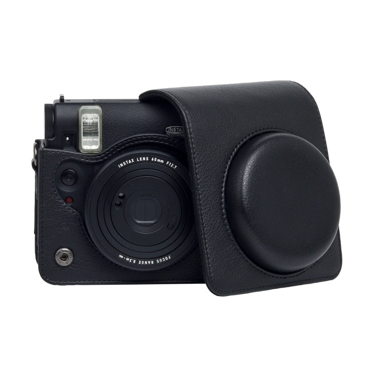 For Fujifilm Instax mini 99 Full Body Camera PU Leather Case Bag with Strap