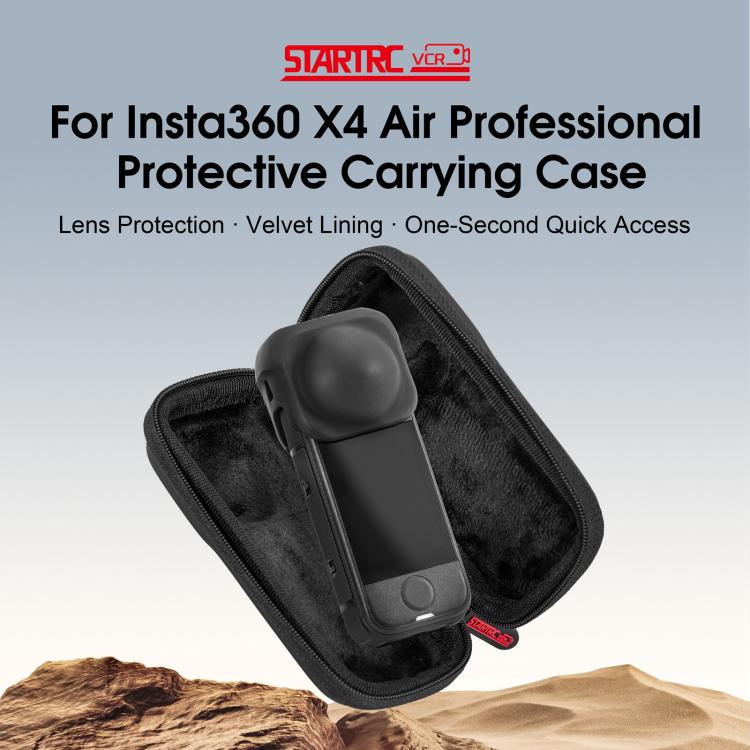 For Insta360 X4 Air STARTRC Camera PU Carry Storage Bag, For Insta360 X4 Air
