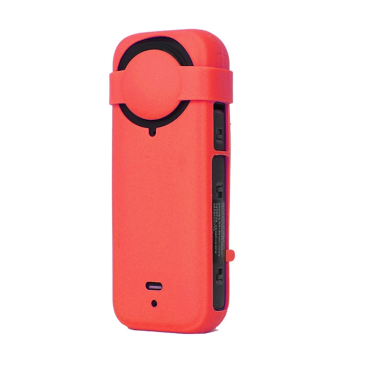 For Insta360 X4 Silicone Protective Case with Lens Cover
