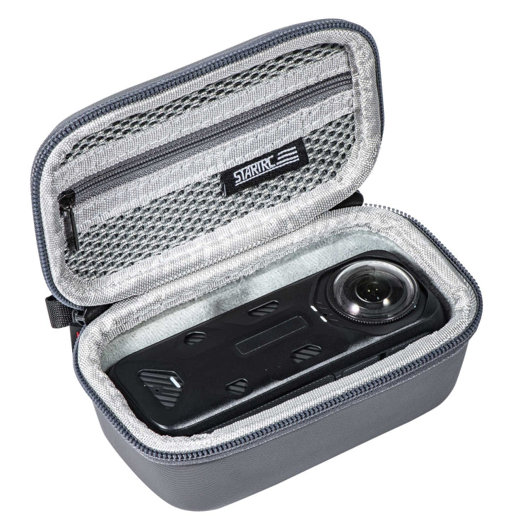 For Insta360 X4 STARTRC Camera Carry Case with Carabiner & Strap, For Insta360 X5 / X4