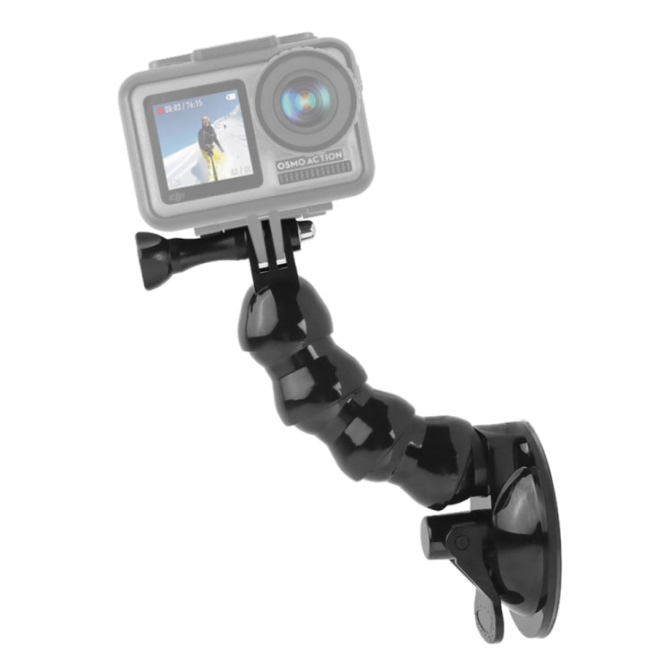Suction Cup Jaws Flex Clamp Mount for GoPro, Insta360, DJI and Other Action Cameras