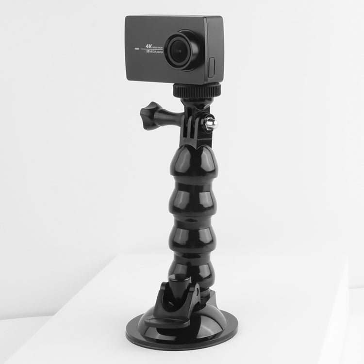Suction Cup Jaws Flex Clamp Mount for GoPro, Insta360, DJI and Other Action Cameras