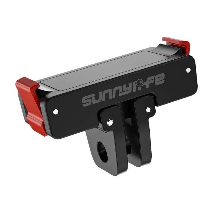 For DJI Osmo Action 5 Pro / 4 / 3 Sunnylife Foldable Magnetic Quick Release Mount Action Camera Selfie Stick Tripod Adapter Cam Stand