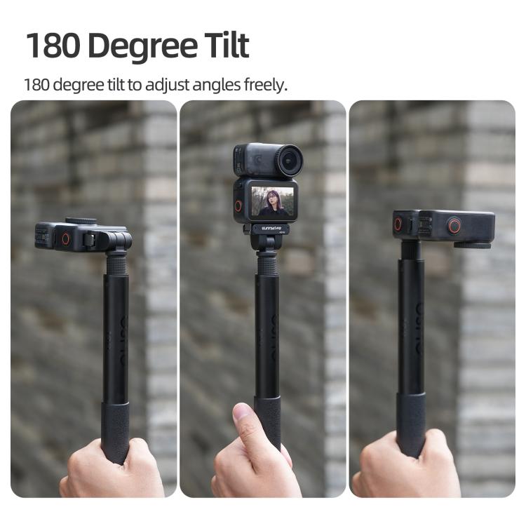 For DJI Osmo 360 Sunnylife Dual-Direction Magnetic Quick Release Adapter Mount