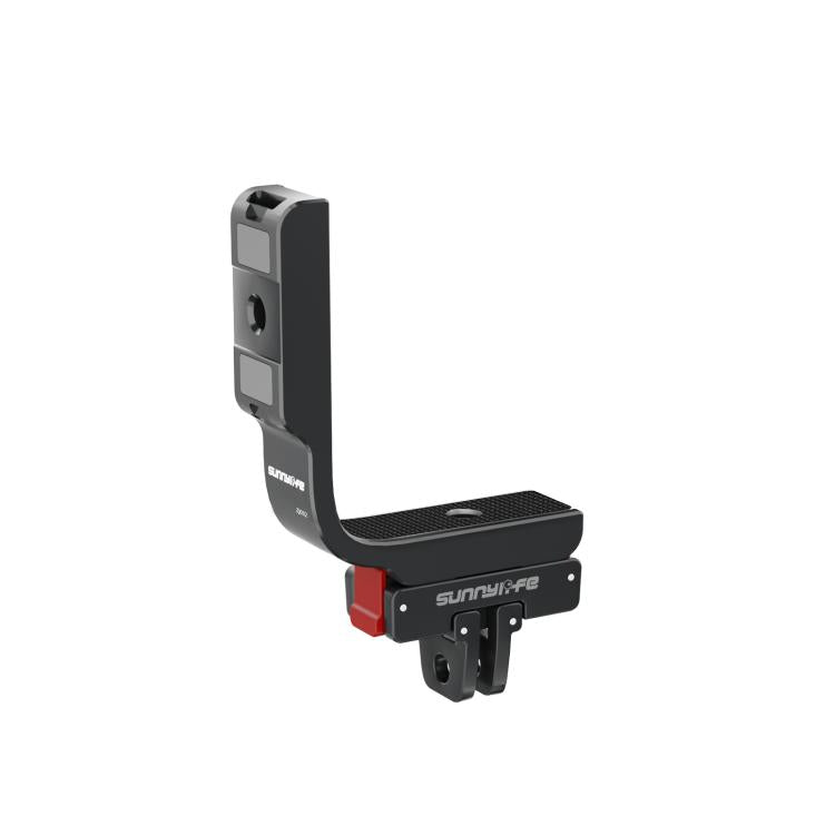 For DJI Osmo 360 Sunnylife Metal L-Type Vertical-Horizontal Mount with Magnetic Adapter Quick Release Mount Adapter Stand