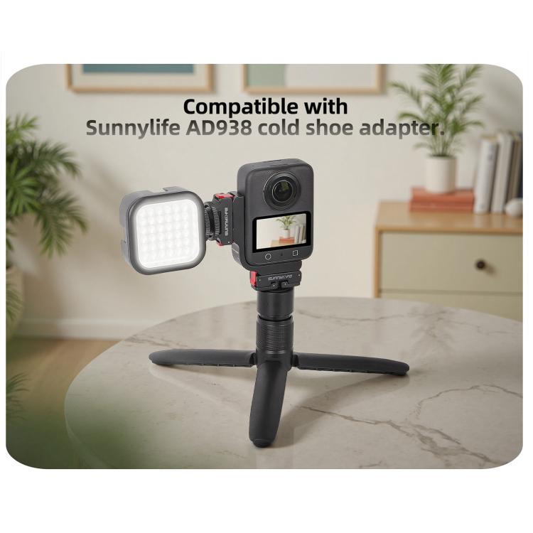 For DJI Osmo 360 Sunnylife Metal L-Type Vertical-Horizontal Mount with Magnetic Adapter Quick Release Mount Adapter Stand