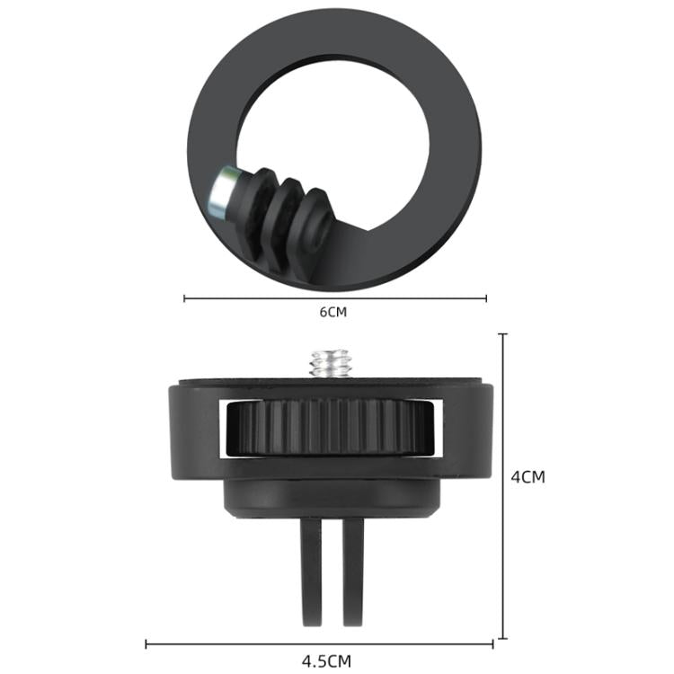 Magnetic Ring Base Mount with 1/4 inch Adapter