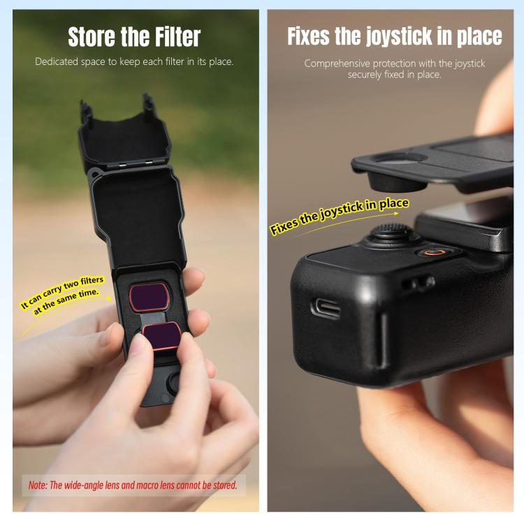 For DJI Osmo Pocket 3 STARTRC Gimbal Protective Cover Camera Lens Protective Case