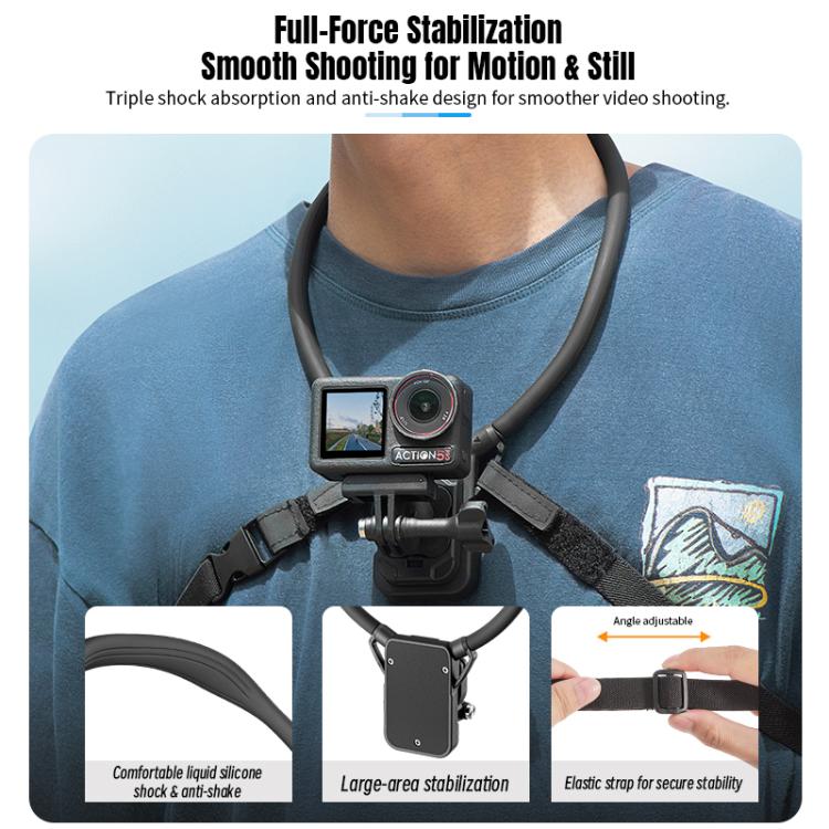 STARTRC Lazy Neck Bracket V3 POV View Mount with Chest Strap