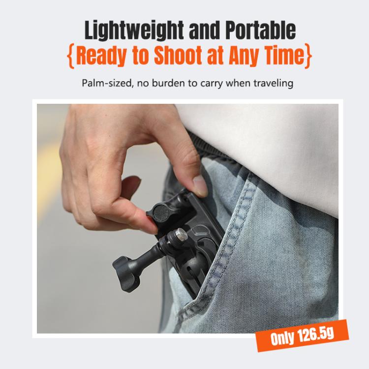 STARTRC Magnetic Backpack Clip Mount for DJI Osmo 360 / GoPro Action Cameras, Magnetic Backpack Clip