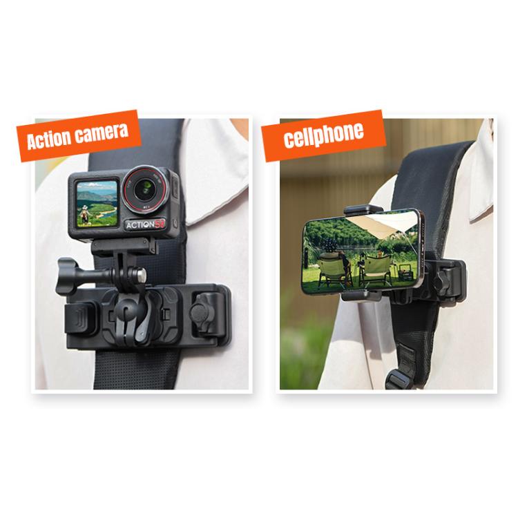 STARTRC Magnetic Backpack Clip Mount for DJI Osmo 360 / GoPro Action Cameras, Magnetic Backpack Clip