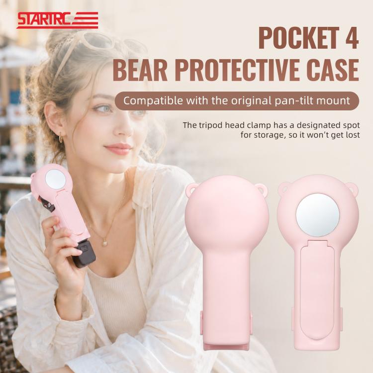 For DJI Osmo Pocket 4 STARTRC V2 Little Bear Gimbal Camera Protective Cover Storage Box