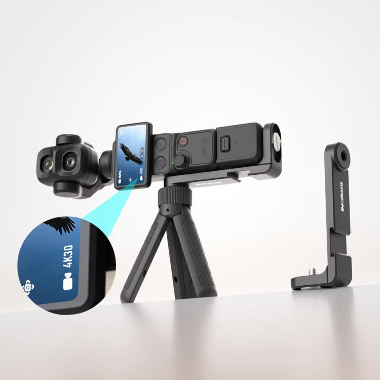 Sunnylife Metal Vertical Shooting Mount L-Type Quick Release Mount Stand For DJI Osmo Pocket 4P / 4/ 3, For DJI Osmo Pocket 4P / 4/ 3