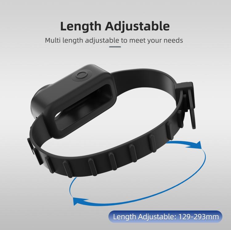 For DJI Osmo Nano Sunnylife Wristband Expansion Band Silicone Protective Cover Backpack Bicycle Strap Cat Collar
