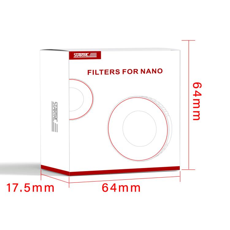 For DJI Osmo Nano STARTRC Black Mist 1/4 Camera Lens Filter, Black Mist 1/4