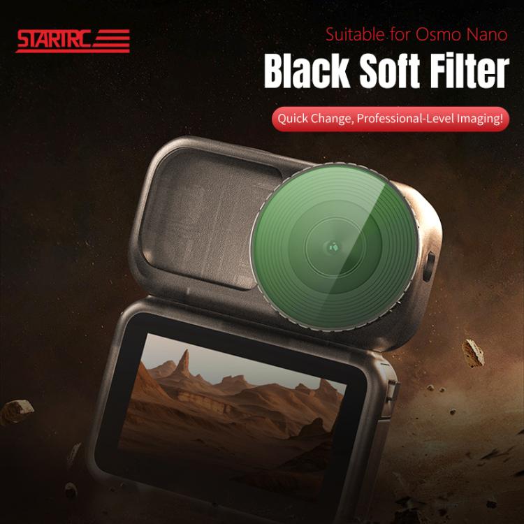 For DJI Osmo Nano STARTRC Black Mist 1/4 Camera Lens Filter, Black Mist 1/4