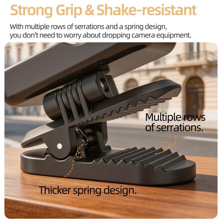 For DJI Osmo Nano Sunnylife Magnetic Backpack Clip Adjustable Action Camera Clamp Quick-Release Mount, ON-MJ244 For DJI Osmo Nano
