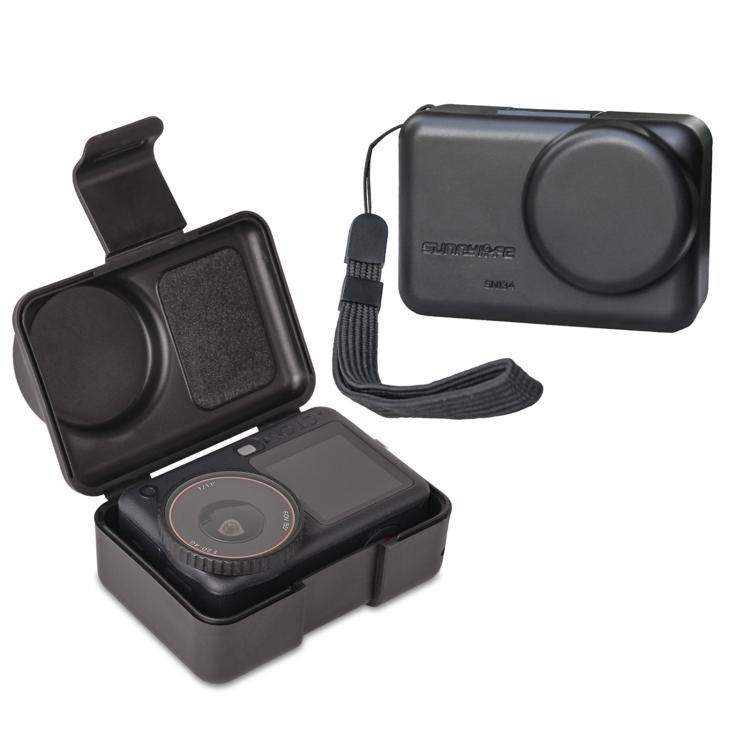 Sunnylife Portable Protective Cover Shock-proof Dust-proof Storage Box with Lanyard for DJI Osmo Action 6 / 5 Pro / 4 / 3, For DJI Osmo Action 6 / 5 Pro / 4 / 3