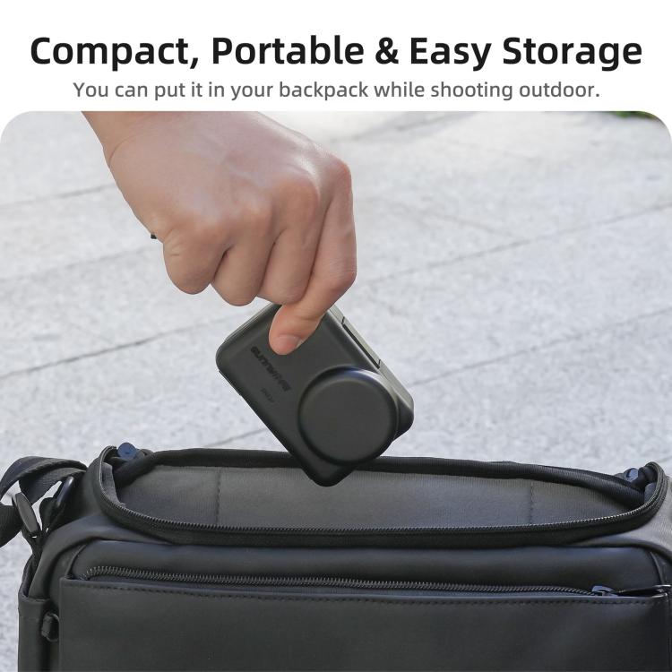 Sunnylife Portable Protective Cover Shock-proof Dust-proof Storage Box with Lanyard for DJI Osmo Action 6 / 5 Pro / 4 / 3, For DJI Osmo Action 6 / 5 Pro / 4 / 3