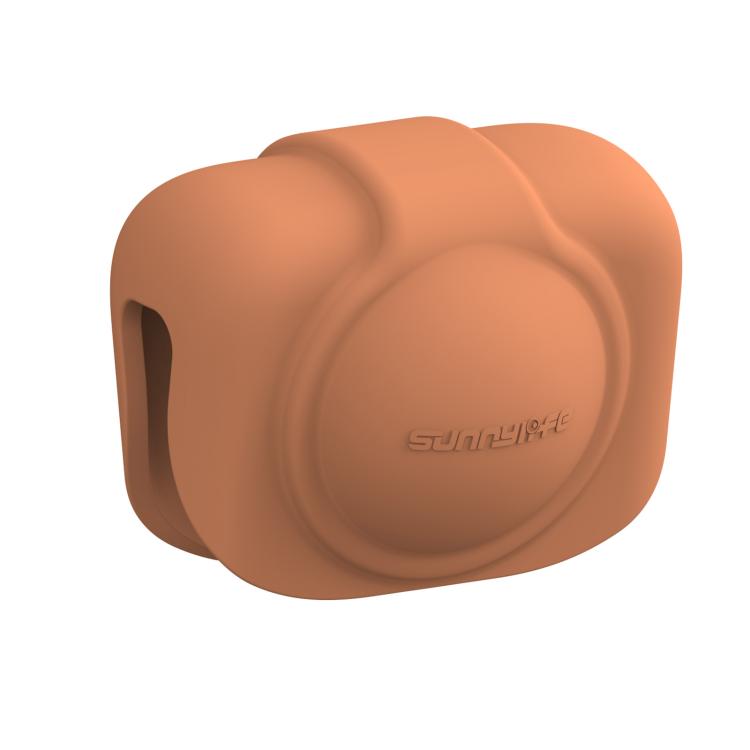 For DJI Osmo 360 Sunnylife Silicone Lens Cap Protective Cover Lens Protector