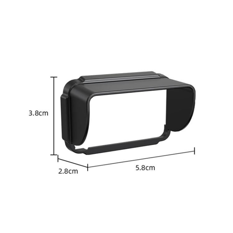 For DJI Osmo Pocket 3 BRDRC Sunshade Hood Screen Shade
