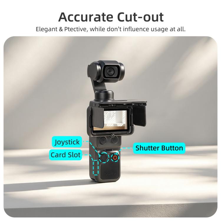 Sunnylife Screen Sun Hood Guard Screen Monitor Cover Protector For DJI Osmo Pocket 4P / 4 / 3
