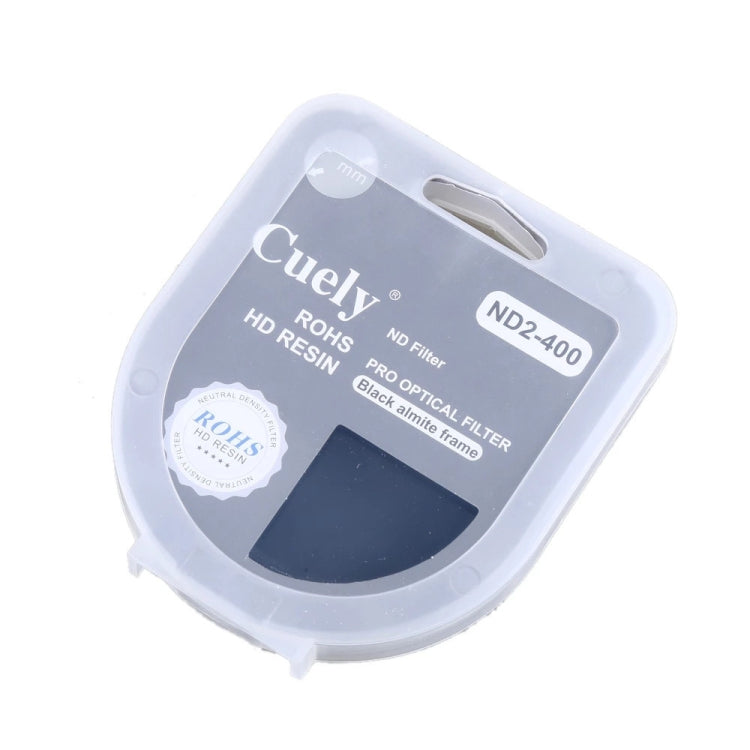 ND2-400 ND2 to ND400 ND Filter Lens Neutral Density Adjustable Variable Filter, Cuely 40.5mm, Cuely 49mm, Cuely 52mm, Cuely 55mm, Cuely 58mm, Cuely 62mm, Cuely 67mm, Cuely 72mm, Cuely 77mm, Cuely 82mm