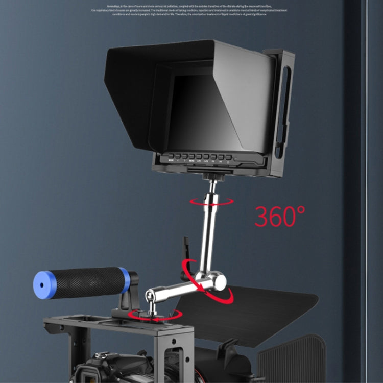 YELANGU A78 Stainless Steel Adjustable Friction Articulating Magic Arm, 7 inch, 11 inch