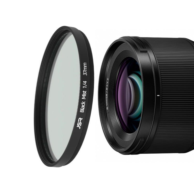 JSR Black Mist Filter Camera Lens Filter, 37mm, 43mm, 46mm, 49mm, 52mm, 55mm, 58mm, 62mm, 67mm, 72mm, 77mm, 82mm