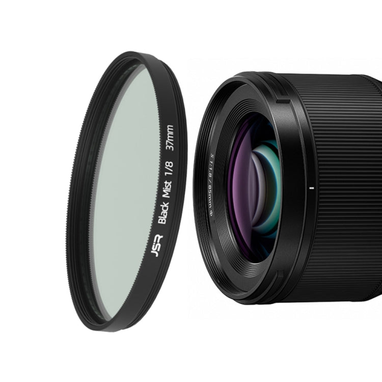 JSR Black Mist Filter Camera Lens Filter, 37mm, 43mm, 46mm, 49mm, 52mm, 55mm, 58mm, 62mm, 67mm, 72mm, 77mm, 82mm